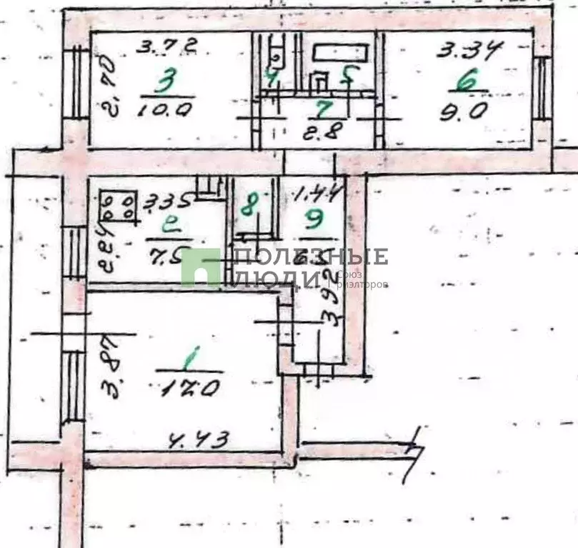 3-к кв. Орловская область, Орел Октябрьская ул., 136 (58.0 м) - Фото 2