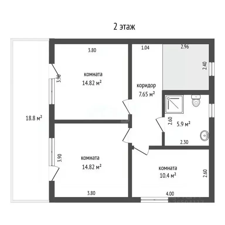 Дом в Севастополь ул. Челюскинцев (143 м) - Фото 2