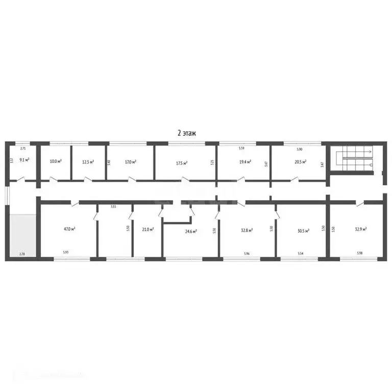 Офис (943.3 м) - Фото 2