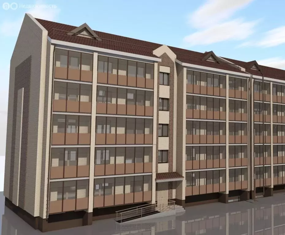 1-комнатная квартира: Абакан, улица Авиаторов, 5А (40 м) - Фото 1