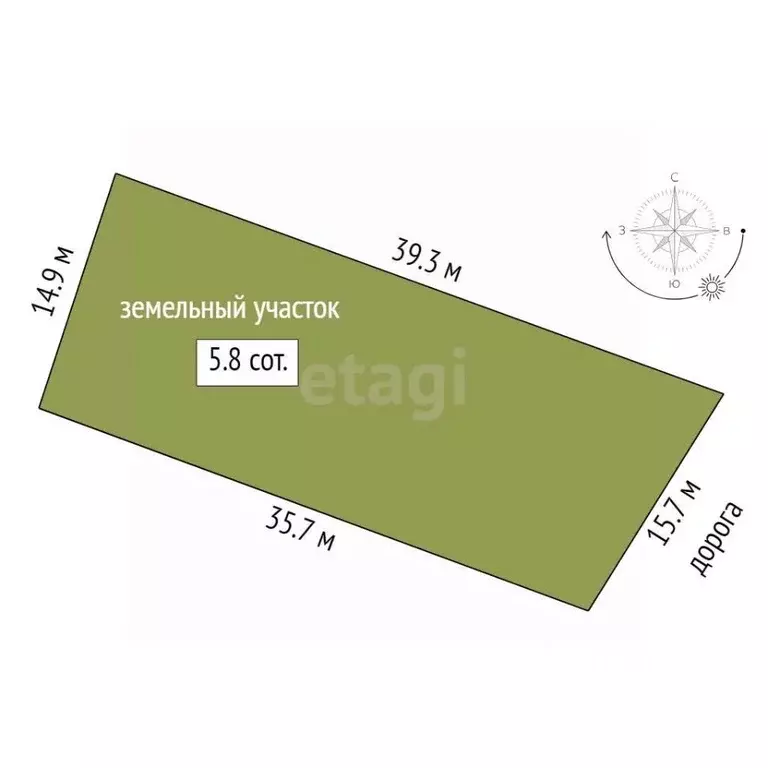 Участок в Свердловская область, Заречный муниципальный округ, д. ... - Фото 2