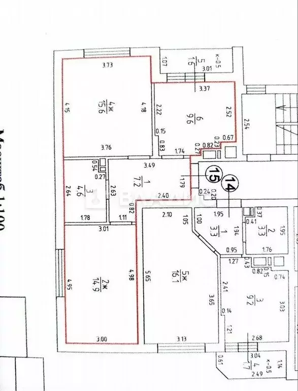 2-комнатная квартира: Калининград, Тихорецкий проезд, 5к1 (53.6 м) - Фото 0