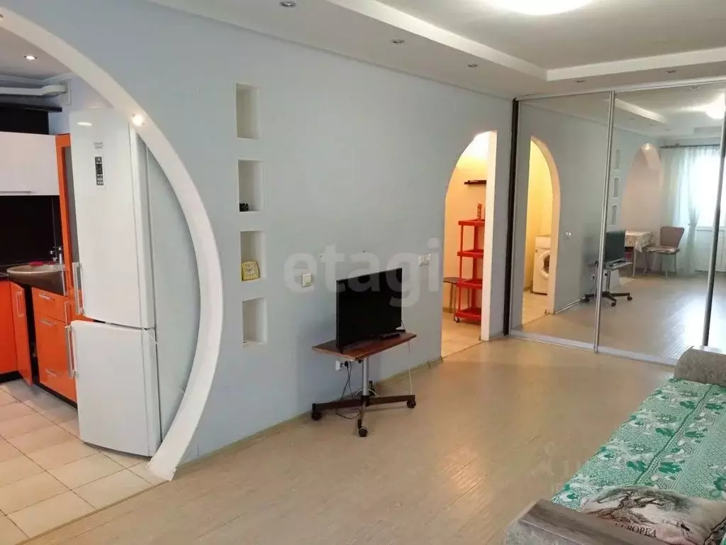 Студия Тюменская область, Тюмень ул. Западносибирская, 12к1 (36.0 м) - Фото 1