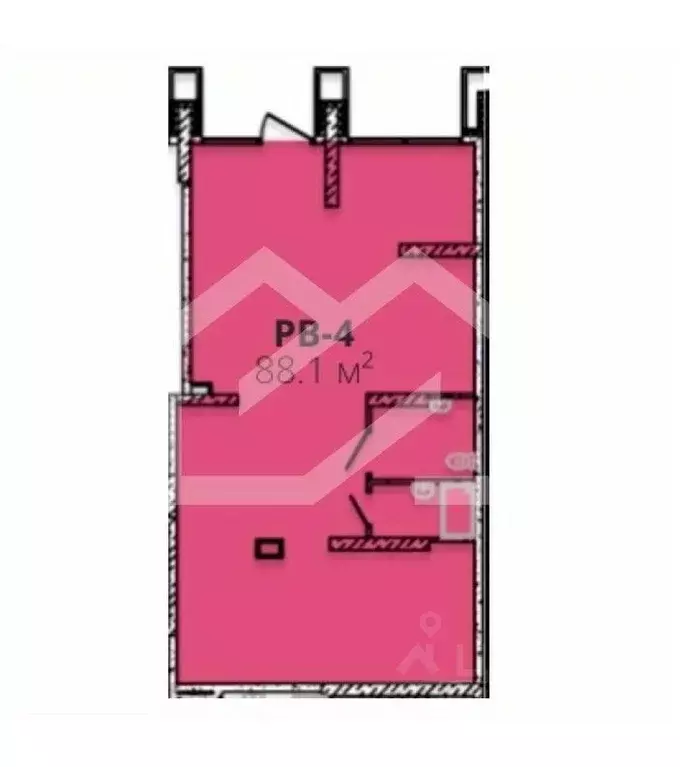 Торговая площадь в Москва Стоун Райз жилой комплекс (88 м) - Фото 2