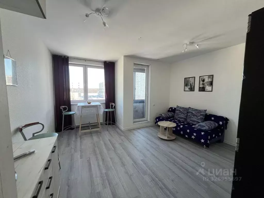 Студия Санкт-Петербург пос. Парголово, ул. Новокузнецкая, 8 (30.0 м) - Фото 2