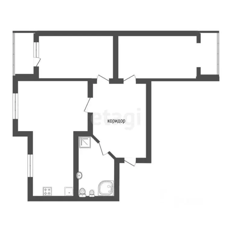 3-к кв. Белгородская область, Белгород Народный бул., 34 (111.7 м) - Фото 2