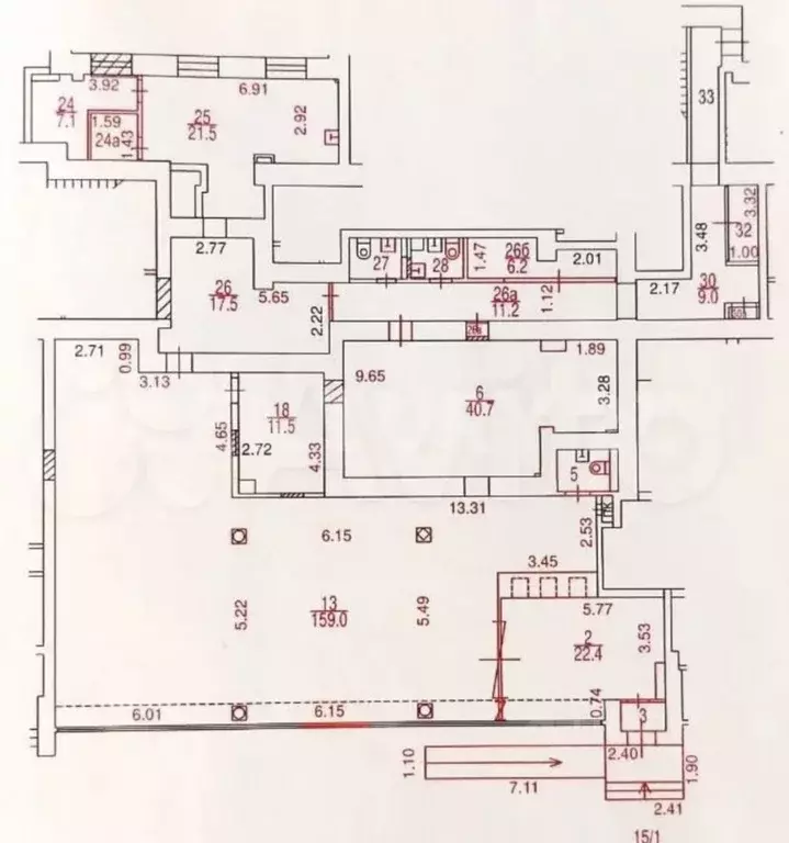 Помещение свободного назначения в Москва Таганская ул., 31/22 (336 м) - Фото 2