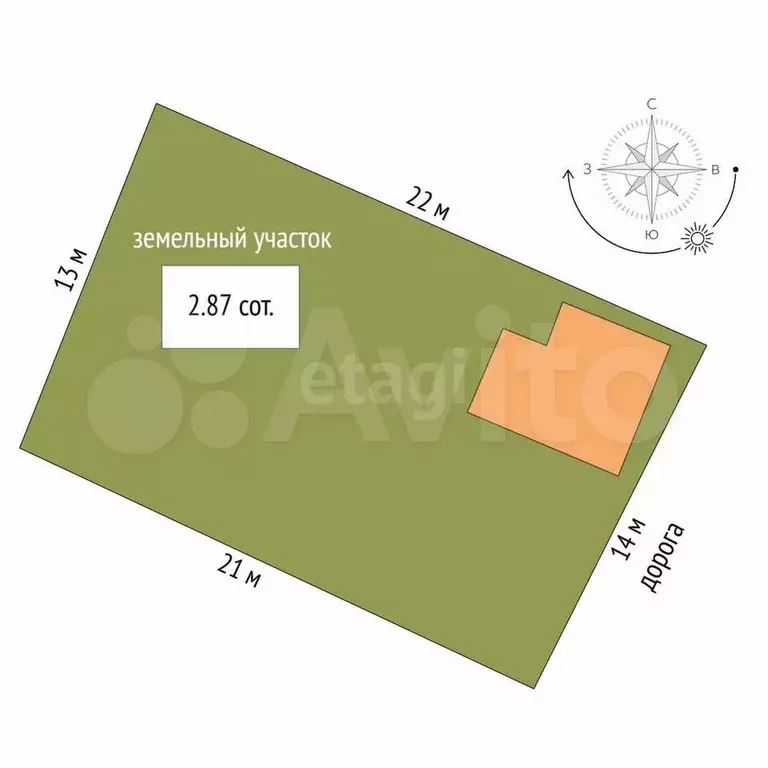 Дача 23,8 м на участке 2,9 сот. - Фото 1