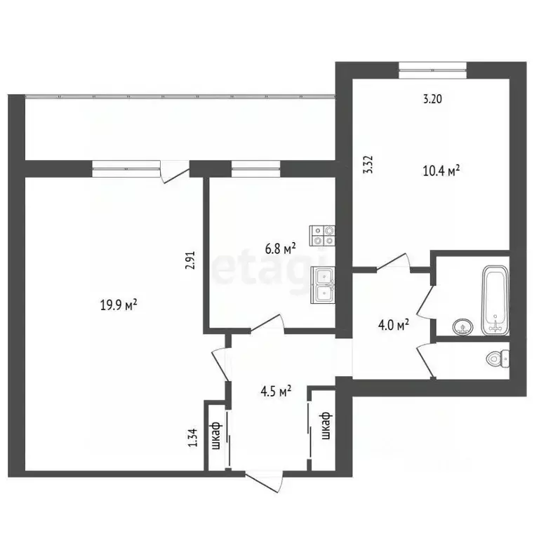 2-к кв. Ярославская область, Ярославль Липовая Гора жилрайон, ул. ... - Фото 1