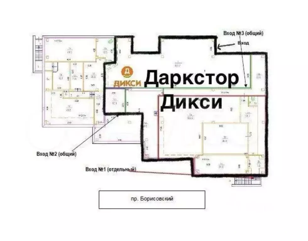 Помещение свободного назначения в Москва Борисовский проезд, 15К1 (432 ... - Фото 2