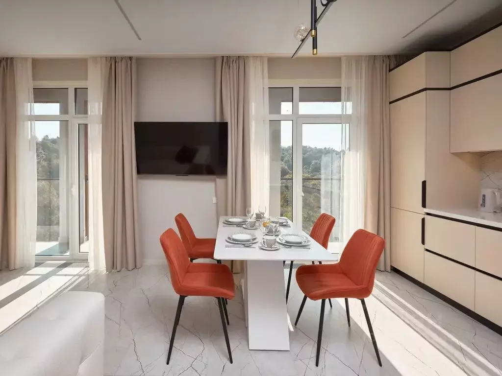 2-к кв. Краснодарский край, Сочи городской округ, Дагомыс пгт ш. ... - Фото 1