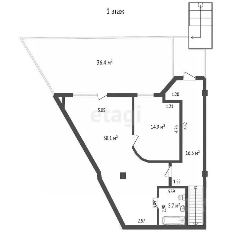 Таунхаус в Крым, Ялта пер. Дарсановский, 17Б (170 м) - Фото 0