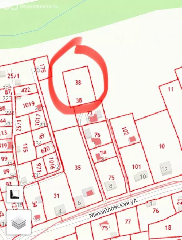 Участок в посёлок Бельмесево, Михайловская улица, 8 (16 м) - Фото 1