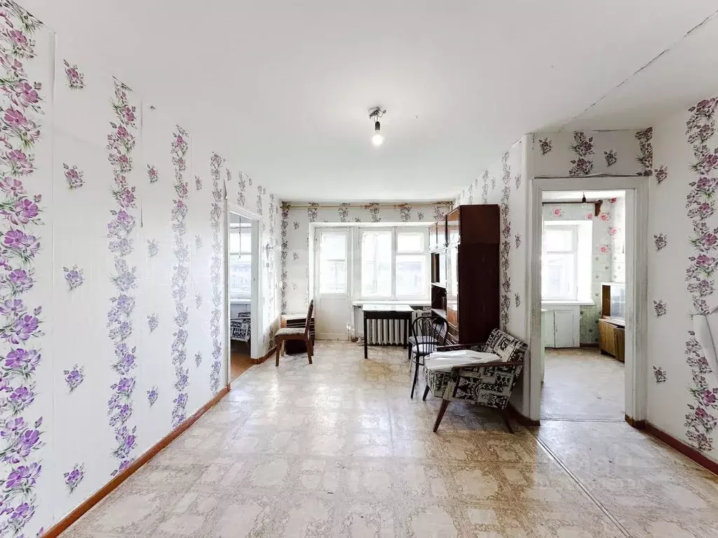 2-к кв. Хабаровский край, Комсомольск-на-Амуре Вокзальная ул., 52 ... - Фото 1