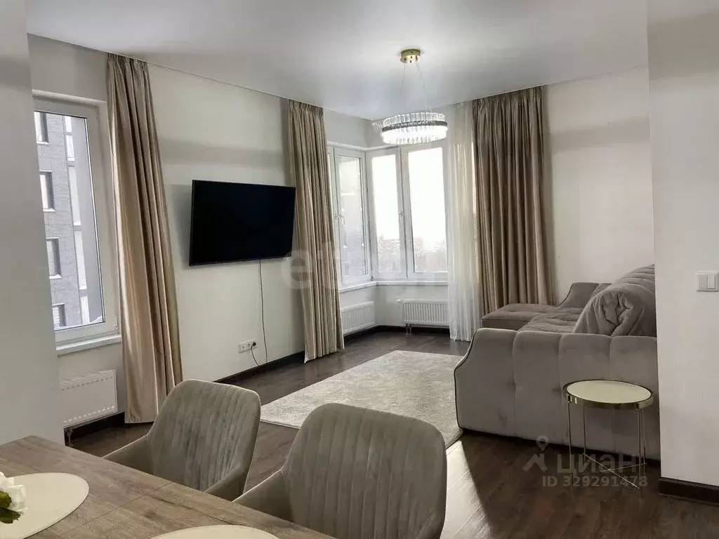 2-к кв. Московская область, Одинцово ул. Маршала Бирюзова, 7к1 (56.5 ... - Фото 1