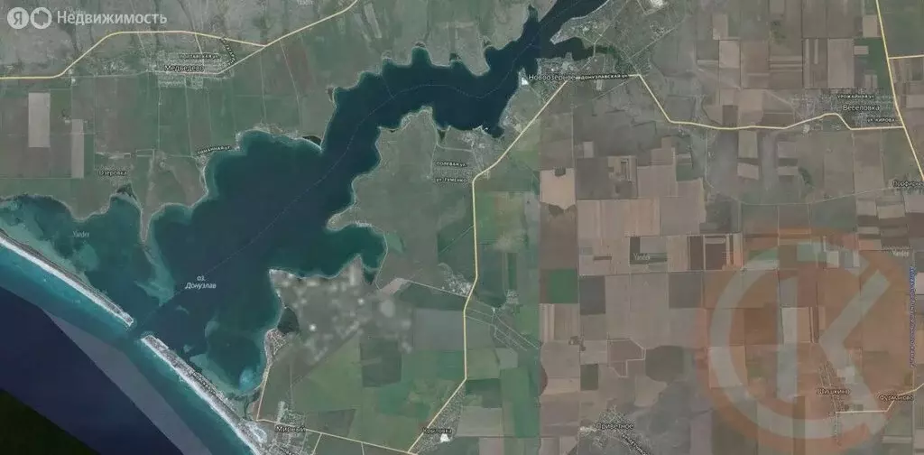 Участок в Сакский район, Штормовское сельское поселение (6 м) - Фото 2