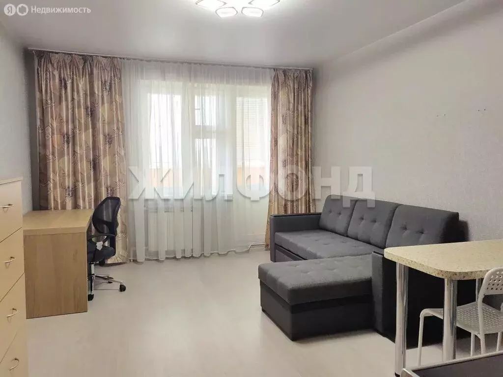 Квартира-студия: Новосибирск, Ленинский район, микрорайон Горский, 82 ... - Фото 1