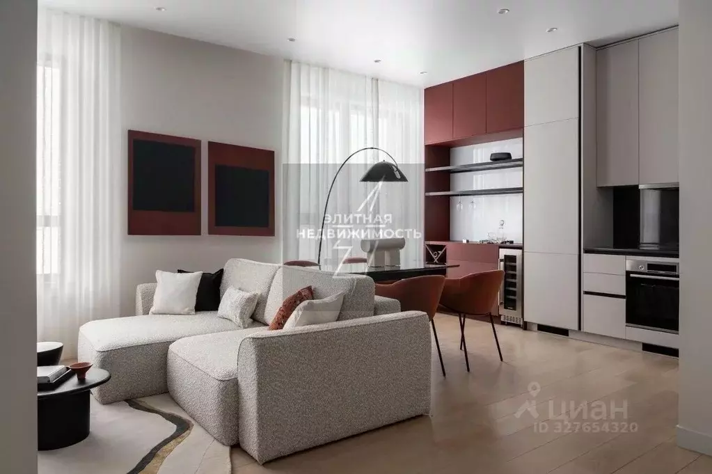 3-к кв. Москва ул. Нижние Мневники, 9 (90.0 м) - Фото 1