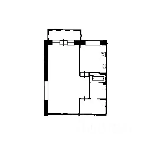 1-к кв. Башкортостан, Уфа Интернациональная ул., 179/3 (33.2 м) - Фото 1