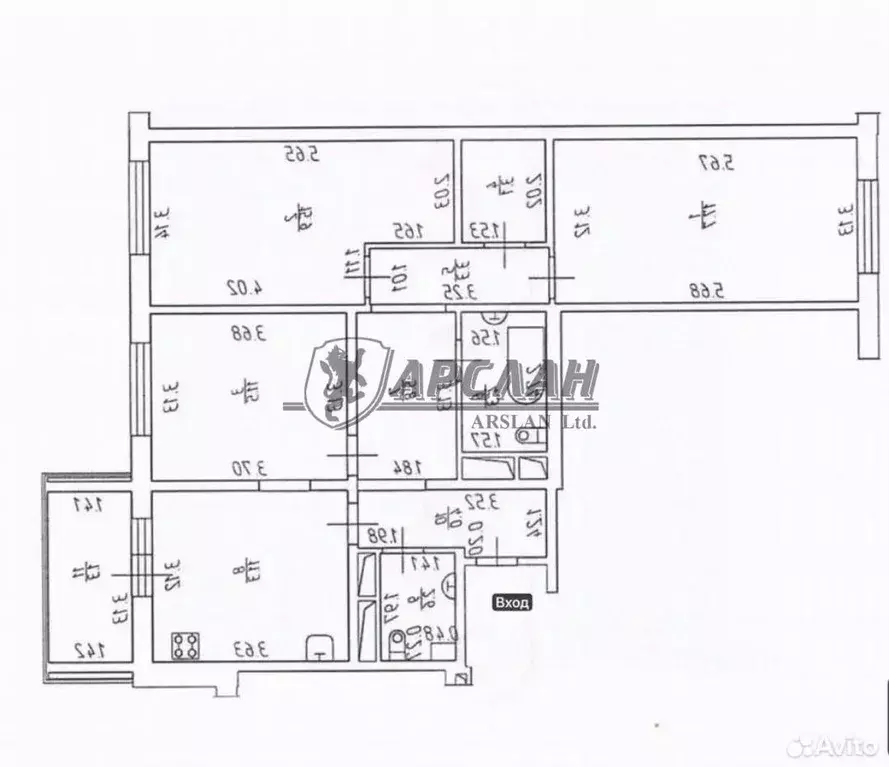 3-к кв. Татарстан, Казань ул. Генерала Махмута Гареева, 9/1 (80.0 м) - Фото 2