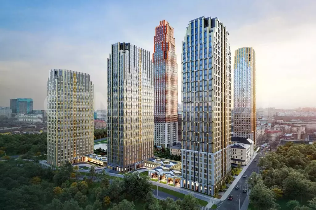 3-к кв. Москва Эра жилой комплекс, 2 (98.2 м) - Фото 1