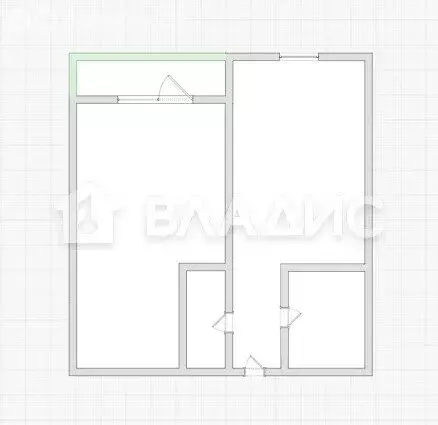 1-комнатная квартира: Пенза, Комсомольская улица, 34к3 (31.1 м) - Фото 0
