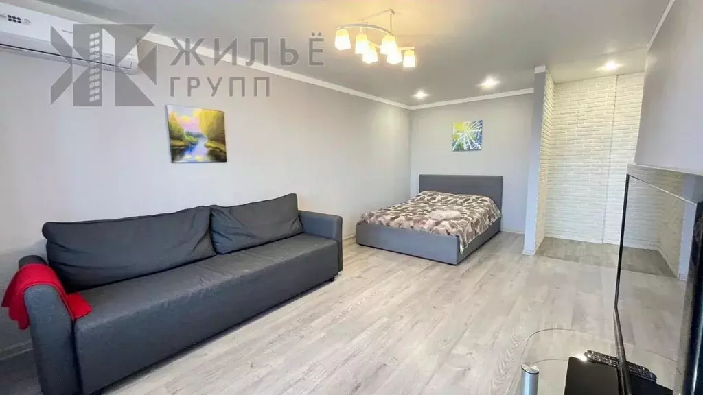 1-к кв. Татарстан, Казань ул. Сафиуллина, 20к3 (34.5 м) - Фото 0