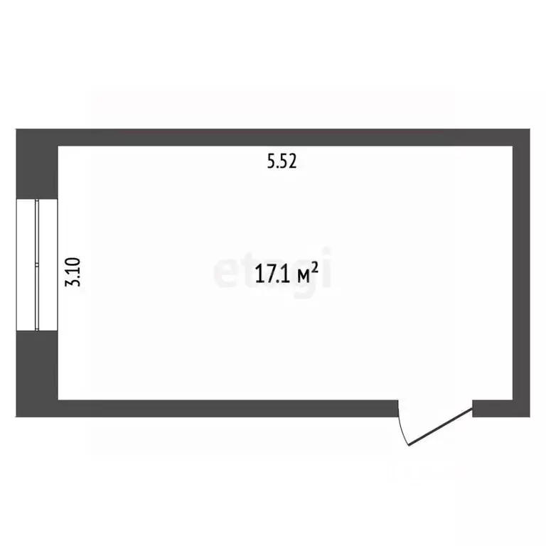 Комната Москва ул. Коккинаки, 8 (17.1 м) - Фото 2