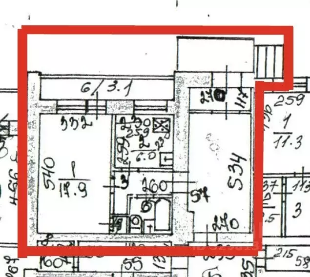 1-к кв. Московская область, Балашиха ул. Свердлова, 23 (31.5 м) - Фото 1