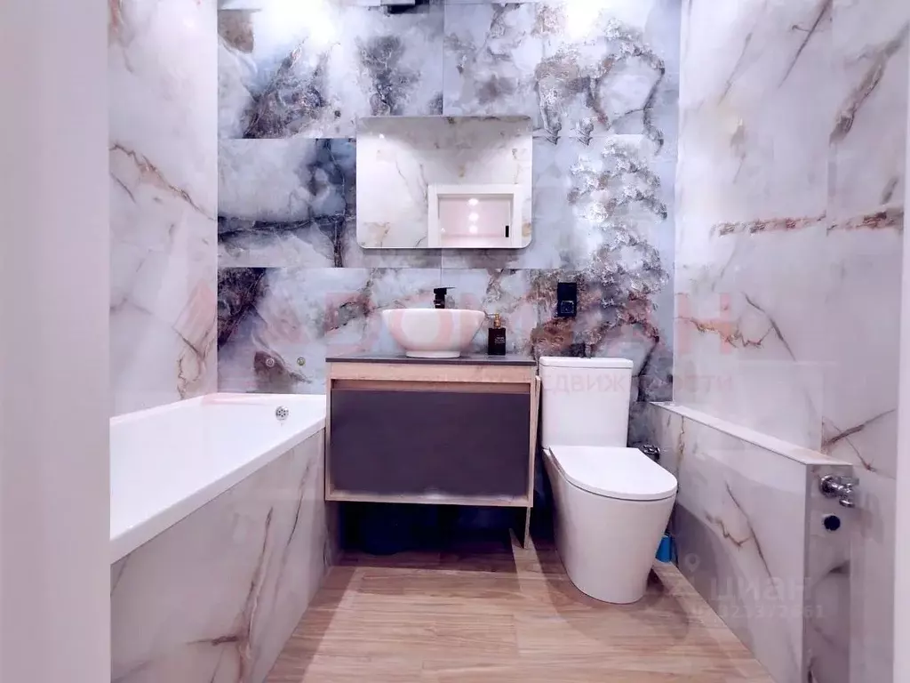 1-к кв. Ростовская область, Ростов-на-Дону ул. Мечникова, 110Г (35.0 ... - Фото 1