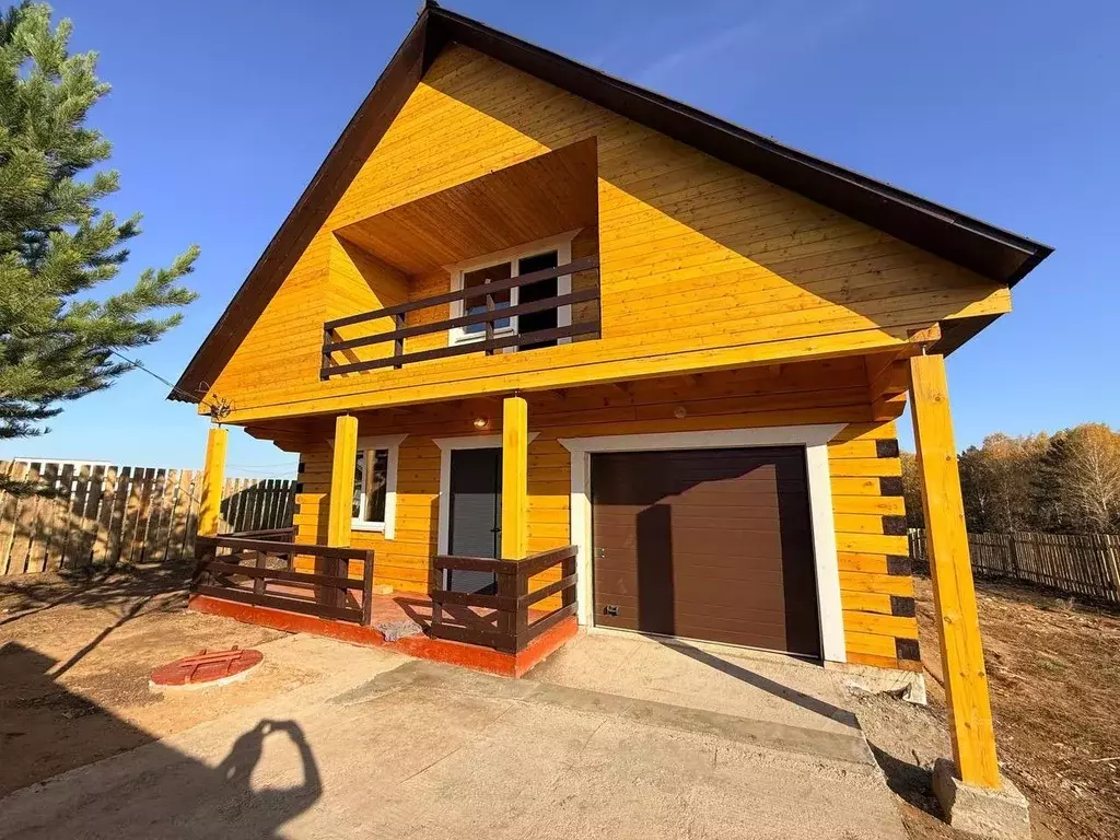 Дом в Иркутская область, Иркутский муниципальный округ, д. Куда ул. ... - Фото 0