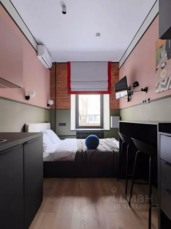 Студия Москва Большой Николопесковский пер., 13 (14.5 м) - Фото 0