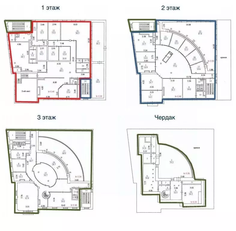 Офис в Москва Большая Никитская ул., 17С2 (1425 м) - Фото 1