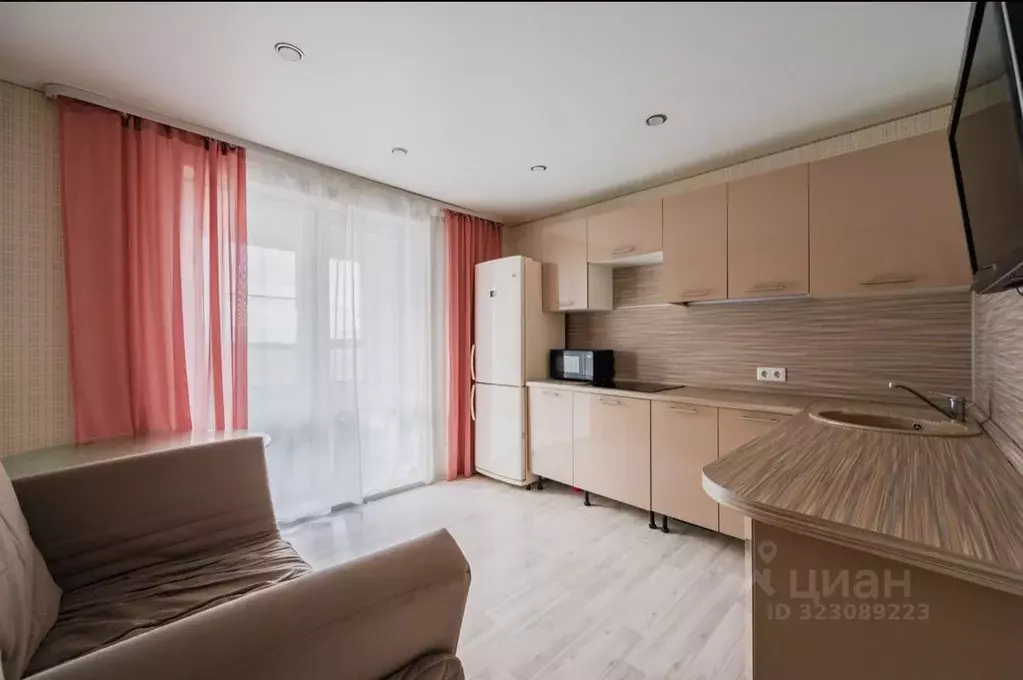 1-к кв. Свердловская область, Екатеринбург ул. Щербакова, 77 (39.0 м) - Фото 1