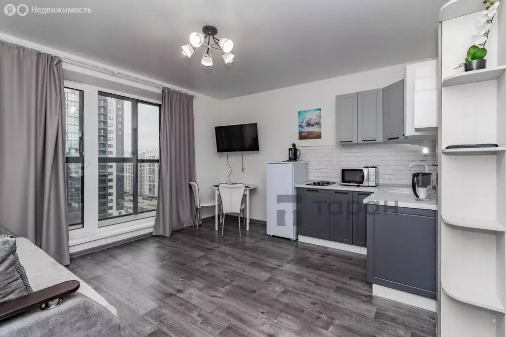 Квартира-студия: Челябинск, Телевизионная улица, 14Б (24.2 м) - Фото 2