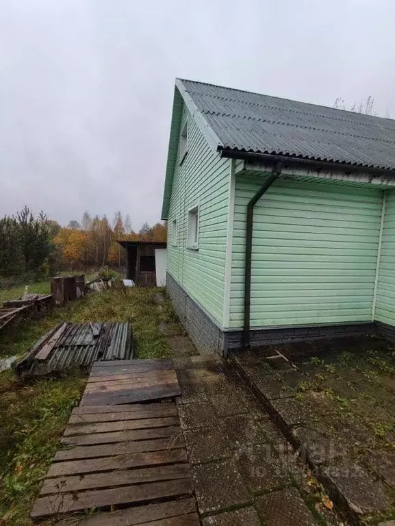 Дом в Псковская область, Псковский район, Тямшанская волость, д. Новая ... - Фото 0