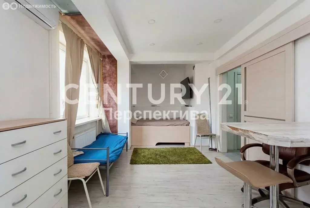 Квартира-студия: село Бисерово, микрорайон Новое Бисерово-2, 8 (29.8 ... - Фото 1