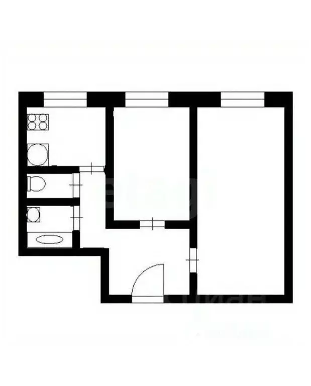 2-к кв. Москва Кетчерская ул., 8К2 (44.4 м) - Фото 1