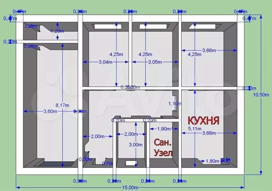 Коттедж 133,8 м на участке 13 сот. - Фото 0