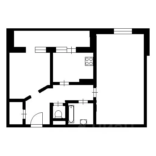 2-к кв. Санкт-Петербург ул. Оптиков, 47к3 (61.0 м) - Фото 1