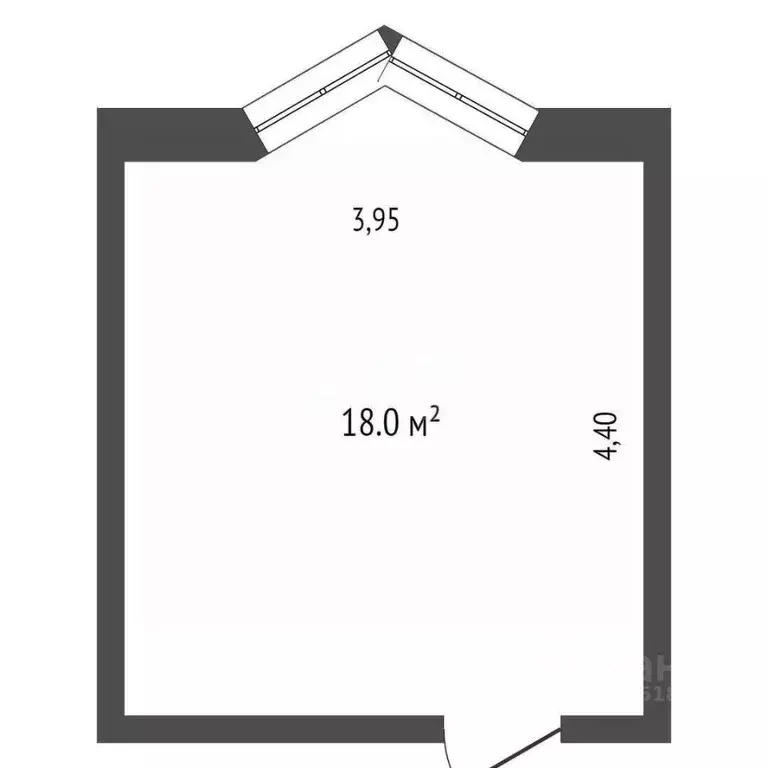 Комната Ростовская область, Ростов-на-Дону просп. Шолохова, 264 (19.0 ... - Фото 2