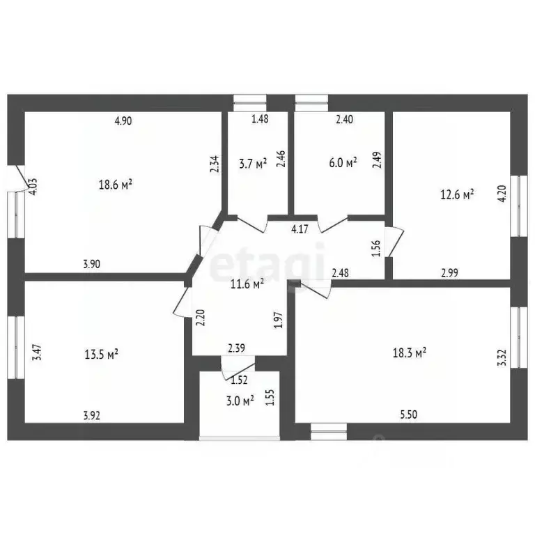 Дом в Краснодарский край, Кущевская ст-ца пер. Максима Горького (87 м) - Фото 2