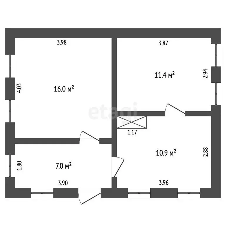 Дом в Терский район, село Красноармейское (45.3 м) - Фото 2