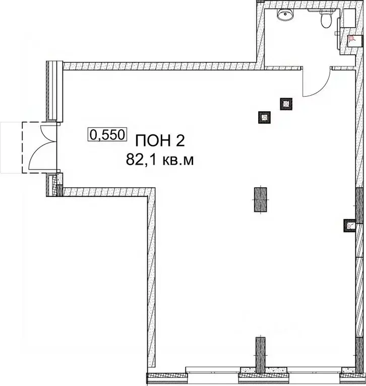 Помещение свободного назначения в Нижегородская область, Нижний ... - Фото 1
