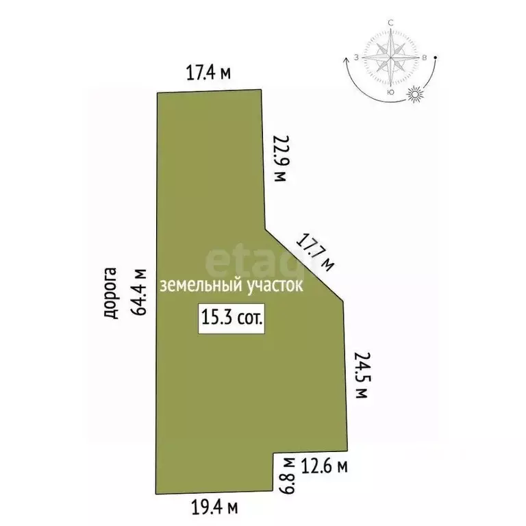 Участок в Архангельская область, Архангельск Малое Никольское ТСН,  ... - Фото 1