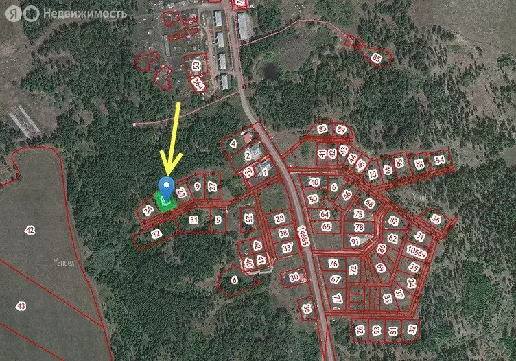 Участок в Челябинская область, Сосновский муниципальный округ, посёлок ... - Фото 1