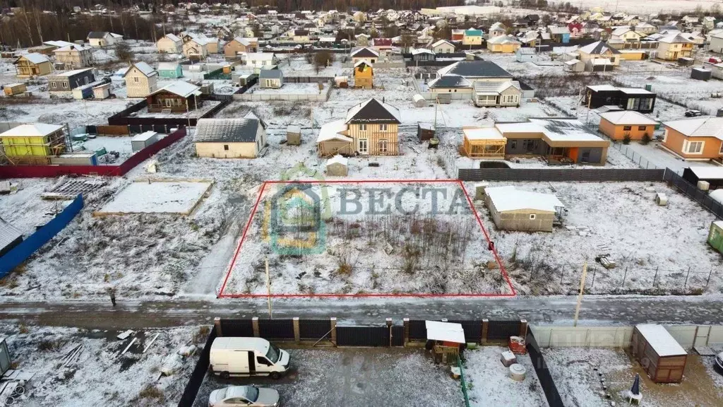 Участок в Ленинградская область, Всеволожский район, Лесколовское ... - Фото 1