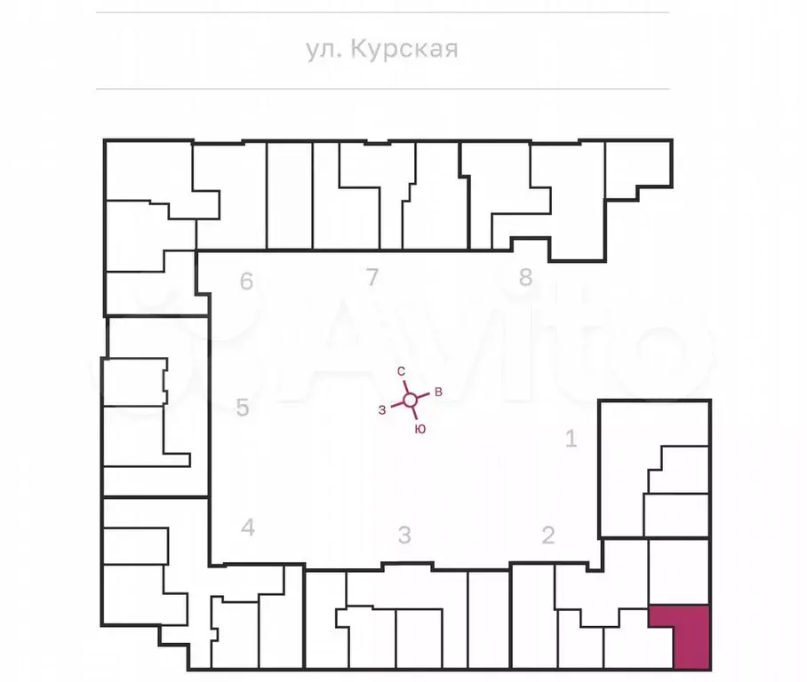 Продам помещение свободного назначения, 58.91 м - Фото 1