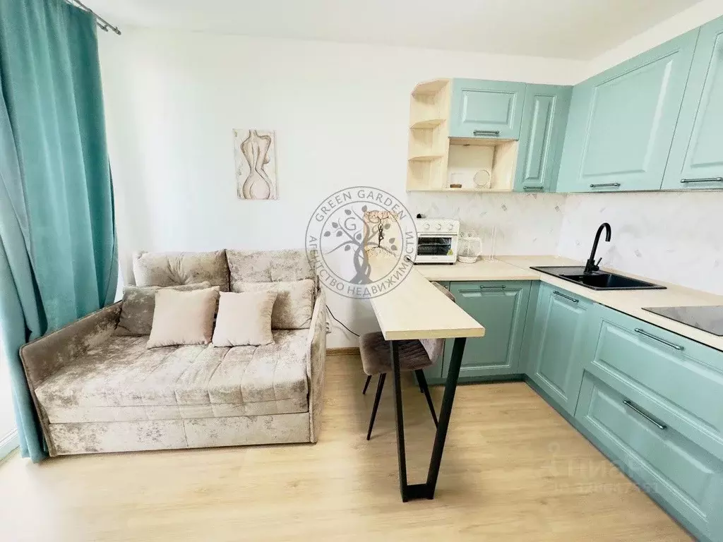 Студия Свердловская область, Екатеринбург Уктус жилрайон, Светлый мкр, ... - Фото 1