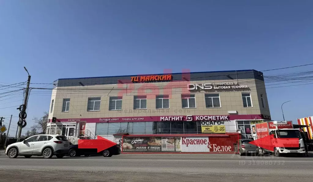 Торговая площадь в Свердловская область, Арамиль 1 Мая ул., 30 (165 м) - Фото 1